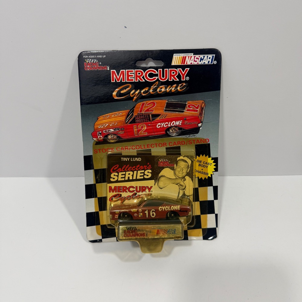 Racing Champions Diecast Car Red New Mercury Cyclone Tiny Lund 01156